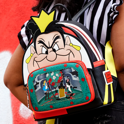 Queen of Hearts Villains Scene Mini Backpack