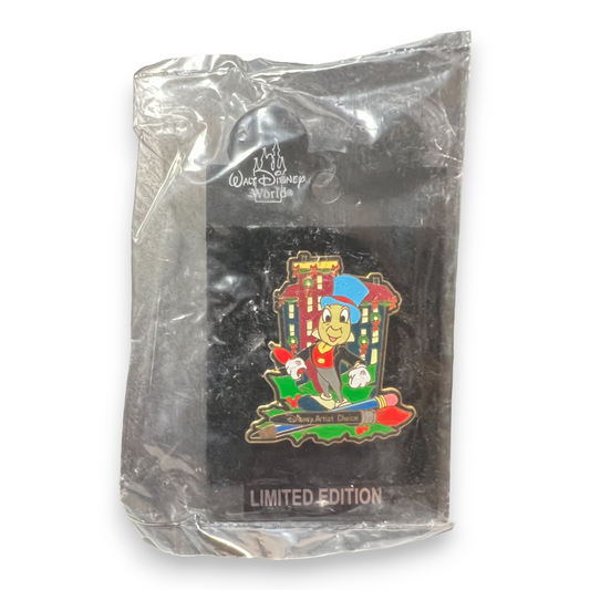 Jiminy Cricket - December 2001 Artist Choice (LE) (WDW) Pin