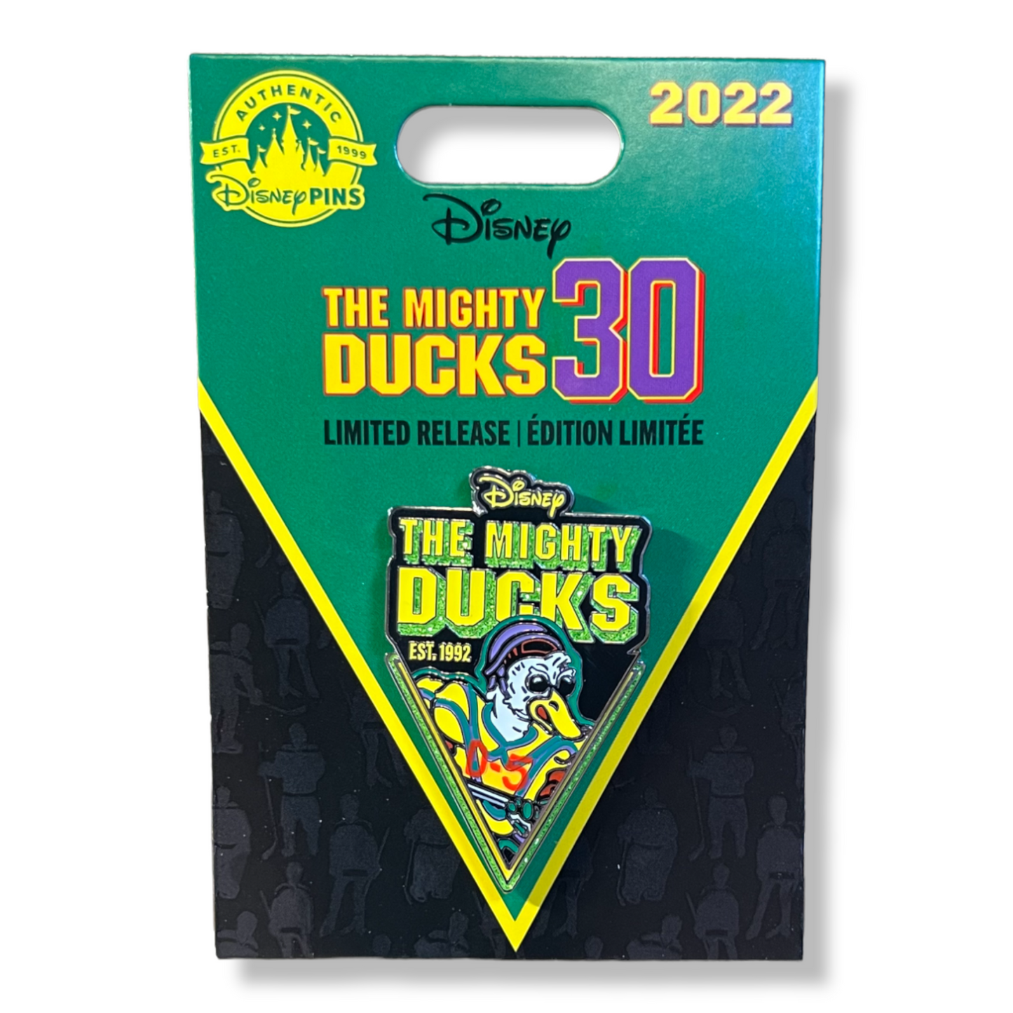 The Mighty Ducks "Est. 1992" Pin (LR)